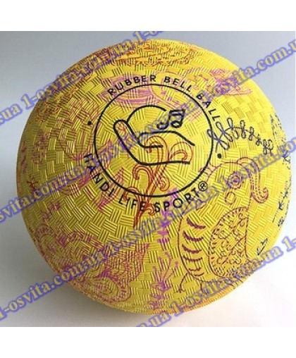 Гумовий дзвінкий м'яч Rubber Bell Ball
