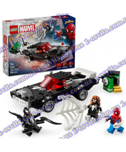 Конструктор LEGO Super Heroes Людина-павук проти маслкара Венома 254 деталі Конструктор LEGO Super Heroes Людина-павук проти маслкара Венома 254 деталі